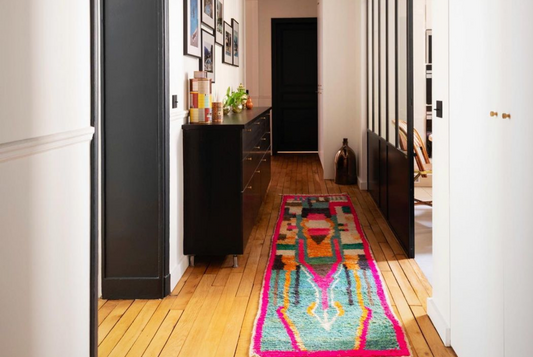Décorez votre couloir avec un tapis berbère