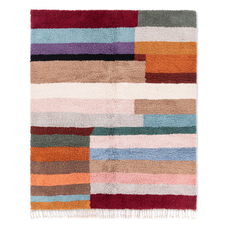 Patchwork - Tapis Berbère shaggy