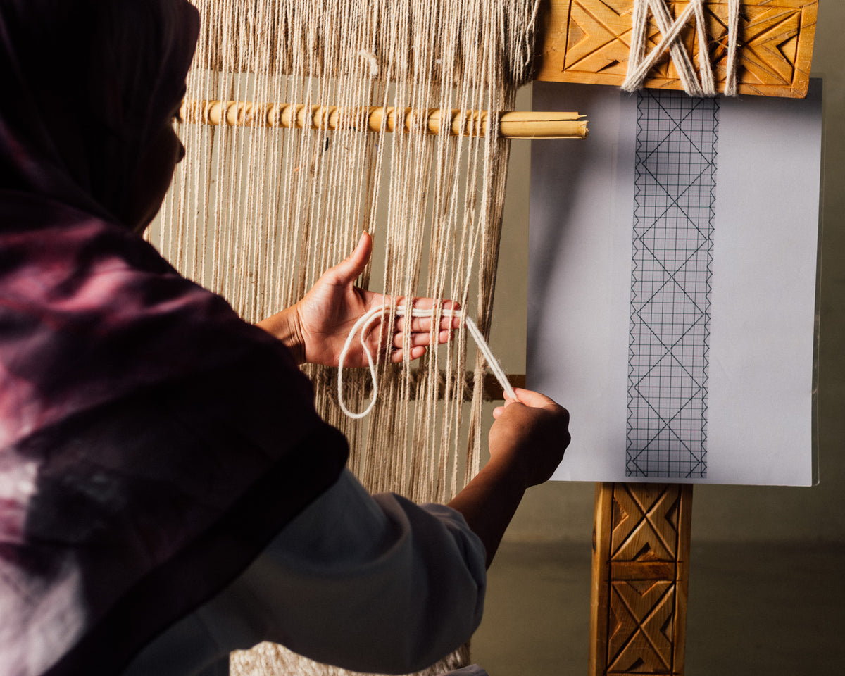 Le nouage et le plan de tissage