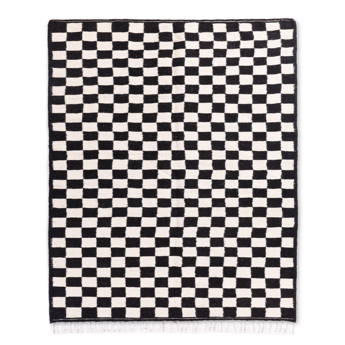 Damier, vue complète du tapis