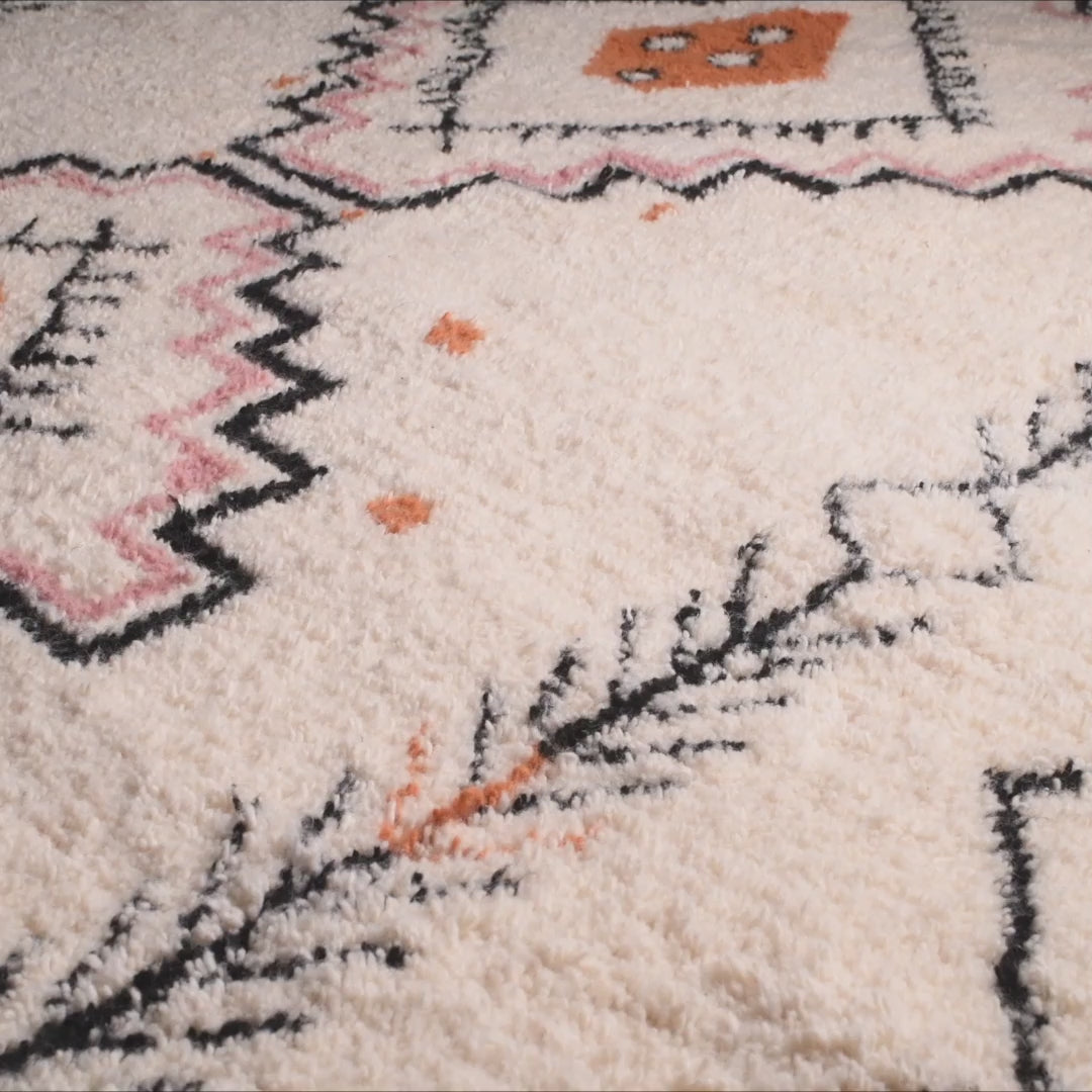Kalila - Tapis Berbère shaggy