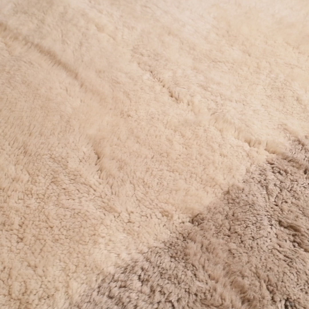 Brume de Sable - Luxueux tapis Berbère shaggy