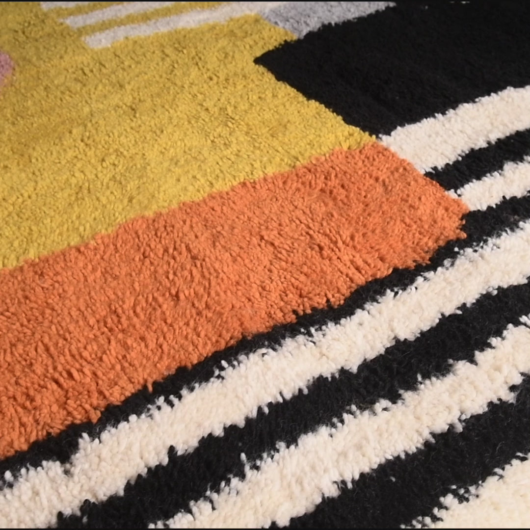 Ahlam - Tapis Berbère shaggy