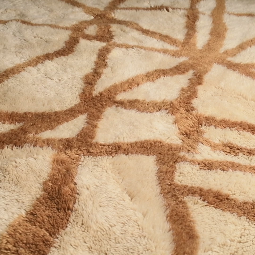 Trame d'Orient - Luxueux tapis Berbère shaggy