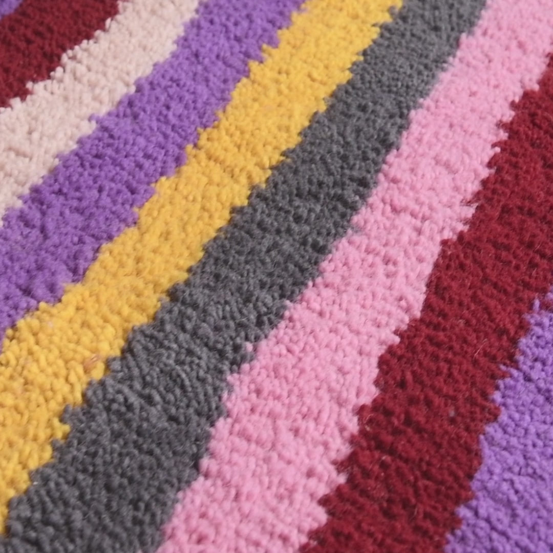 Awtar - Tapis Berbère shaggy de couloir