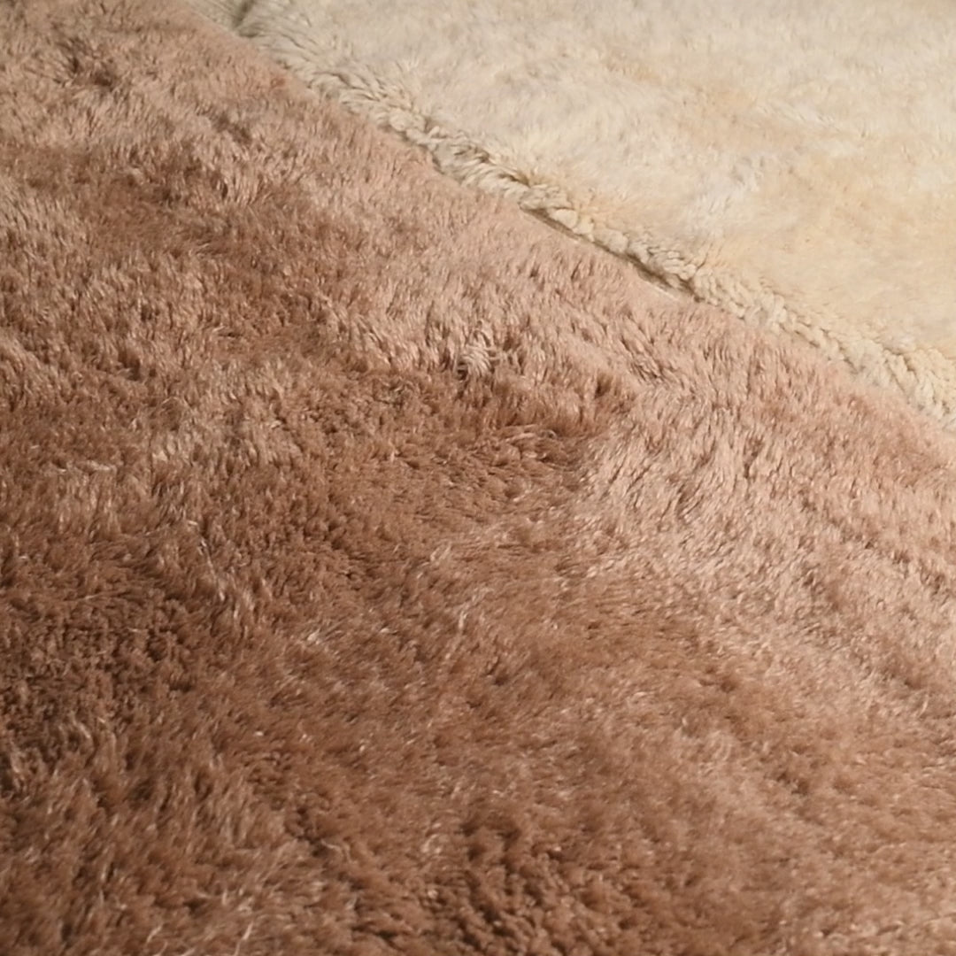 Sahara Dune - Luxueux tapis Berbère shaggy