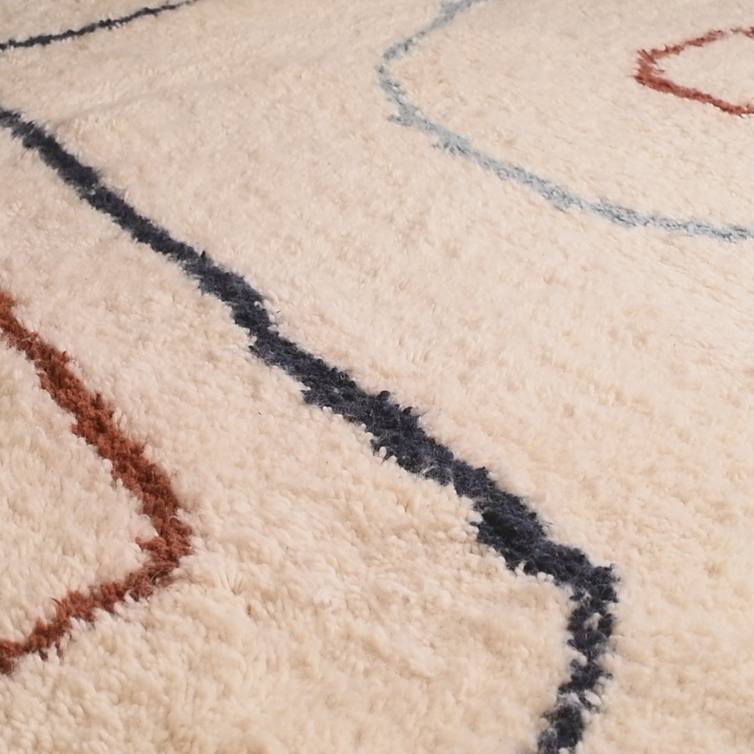 Ichrak - Tapis Berbère shaggy