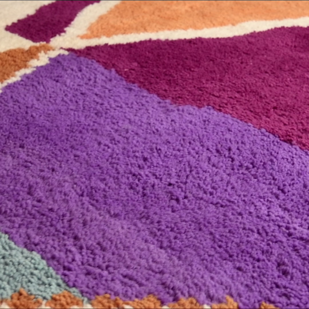Lamssa - Tapis Berbère shaggy