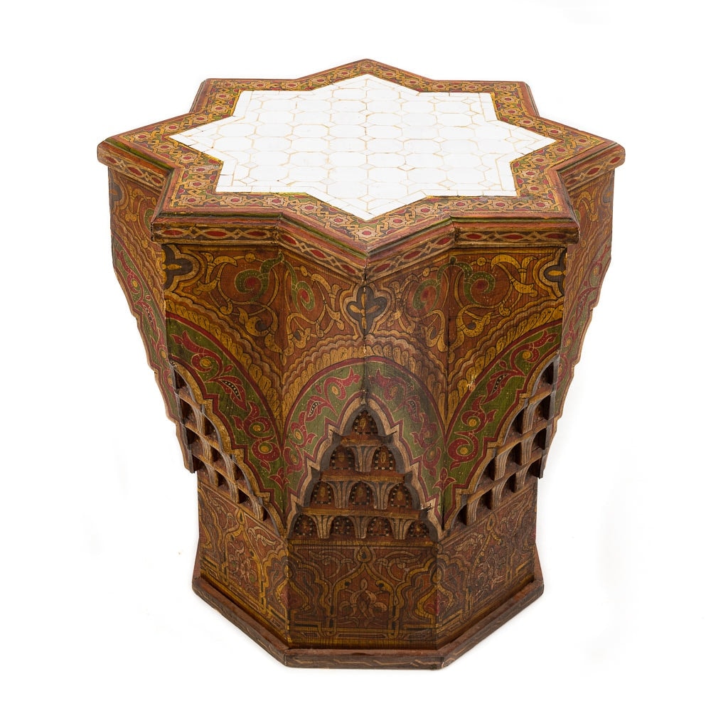 Coffre Marocain Antique De Rangement